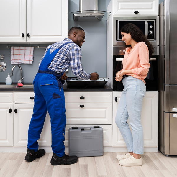 can you provide an estimate for cooktop repair before beginning any work in Van Alstyne